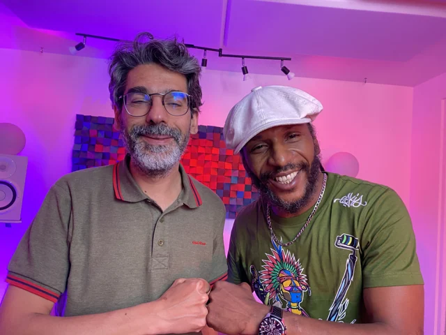 Tiwony et Karim au Studio Light Up