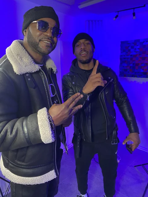 Brasco et BFG au Studio Light Up