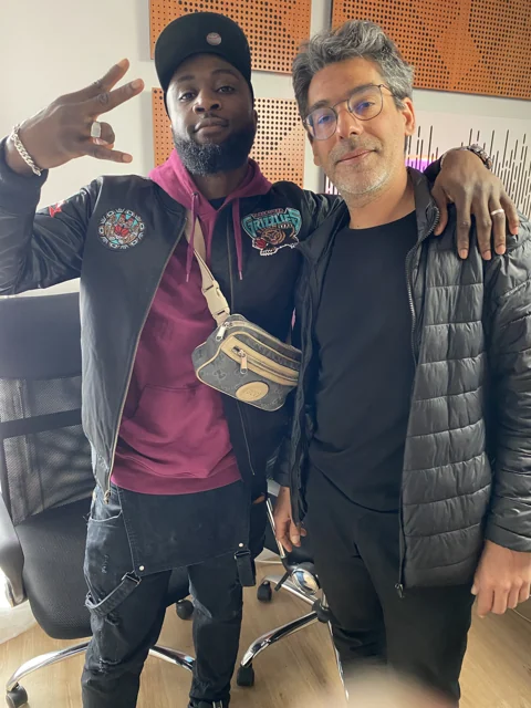 Dehmo et Karim au Studio Light Up